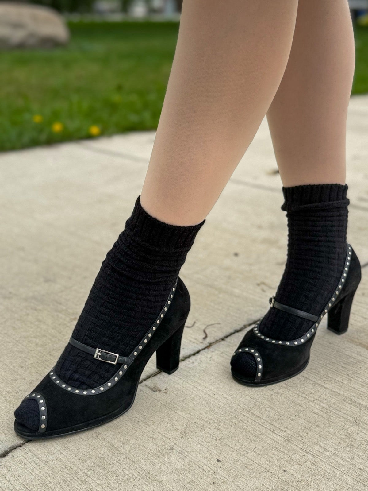 Everyday Crew Socks - Black