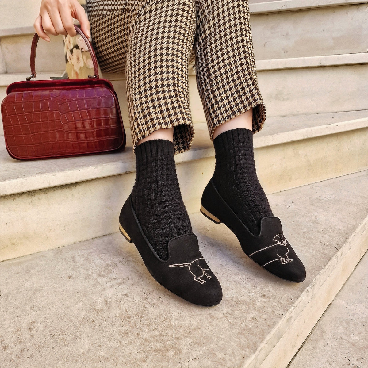 Everyday Crew Socks - Black