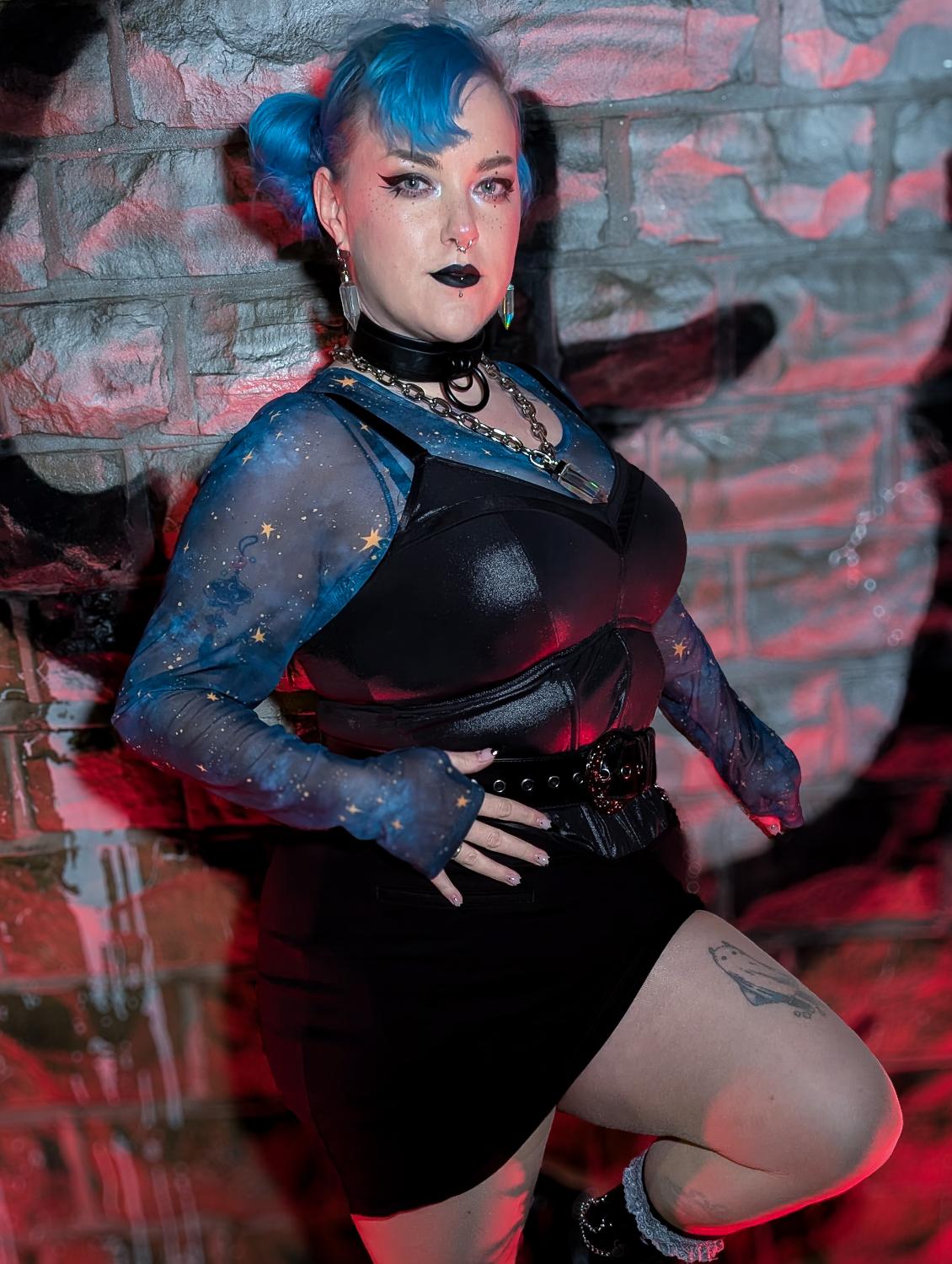 Mini Pencil Skirt - Black (V2)