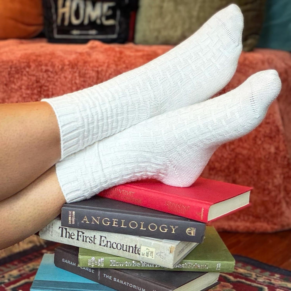 Everyday Crew Socks - White