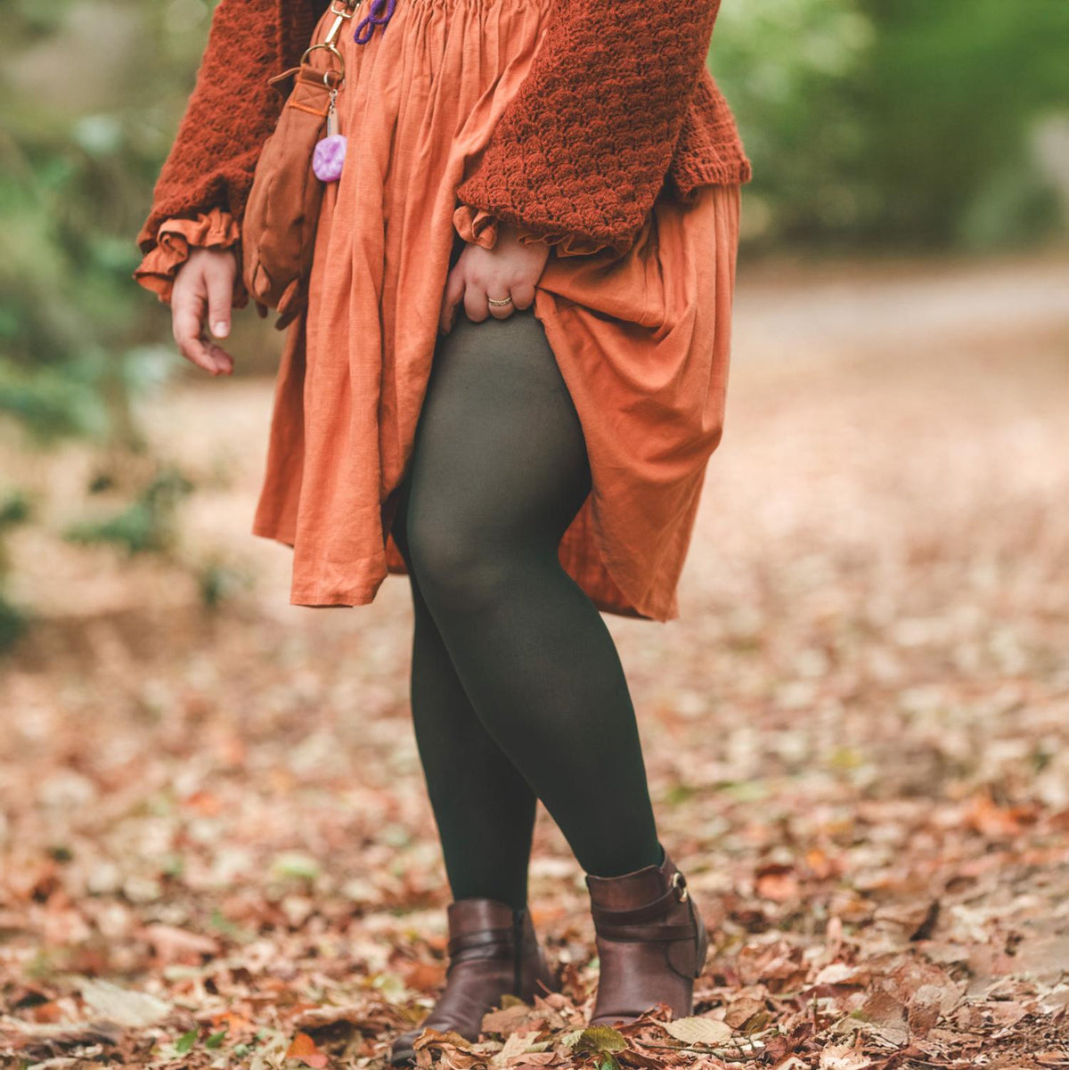 50 Denier Tights - Crocodile