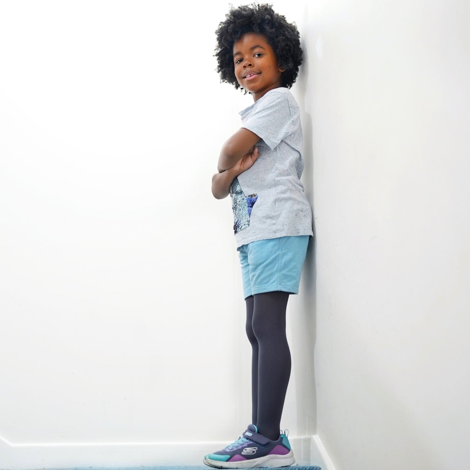 Kids Tights - Slate Grey