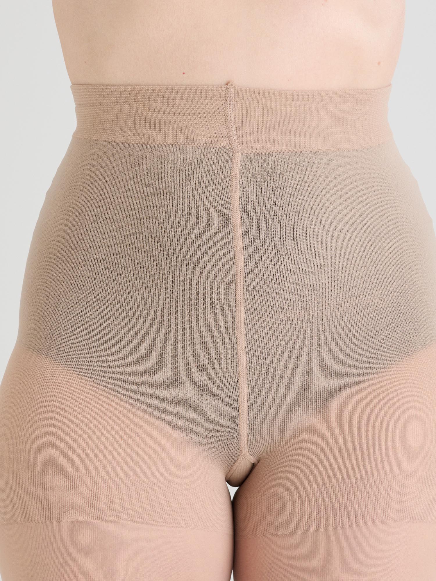 Collants transparents 30 deniers - Vanille guimauve