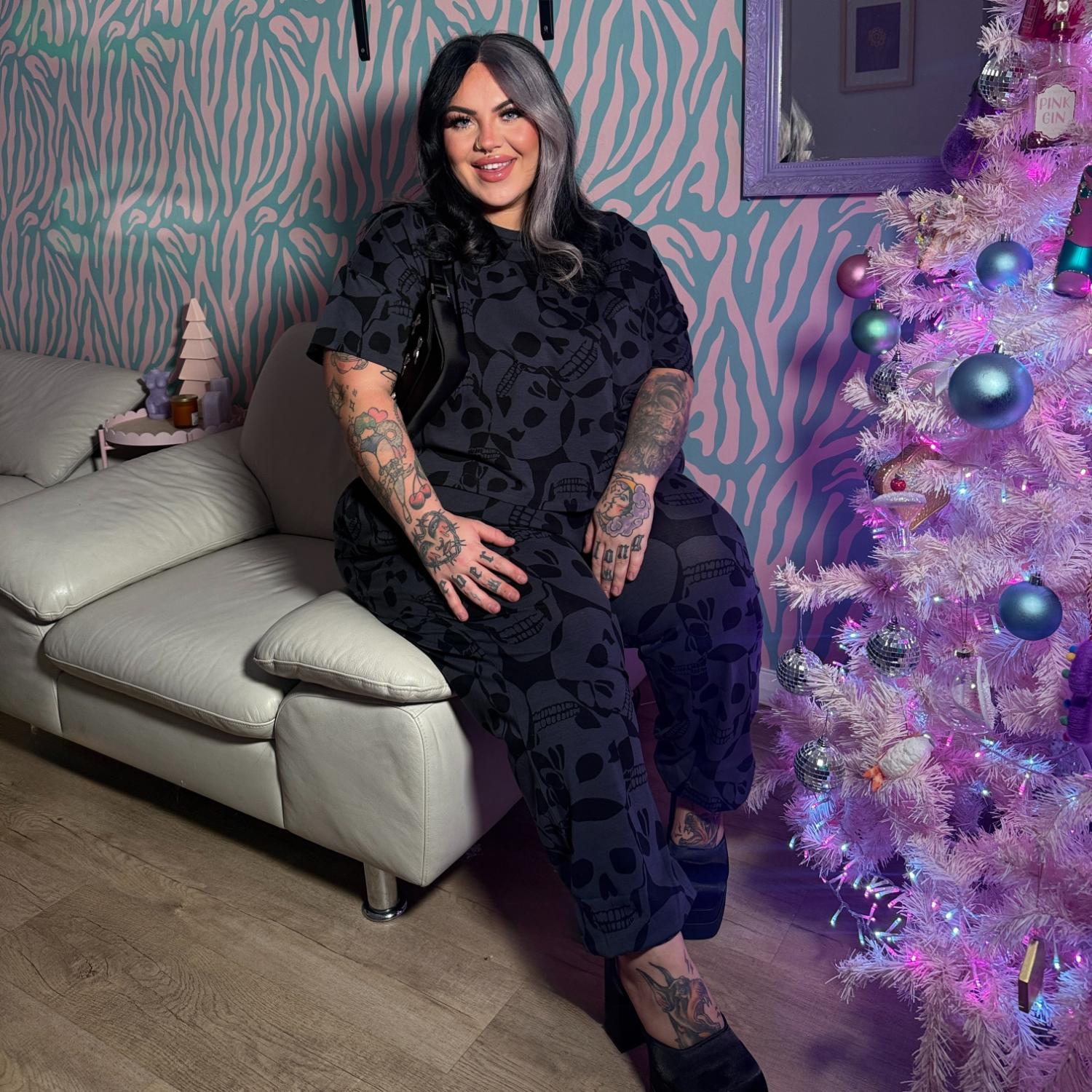 Organic Cotton PJ Boxy Tee - Catacomb