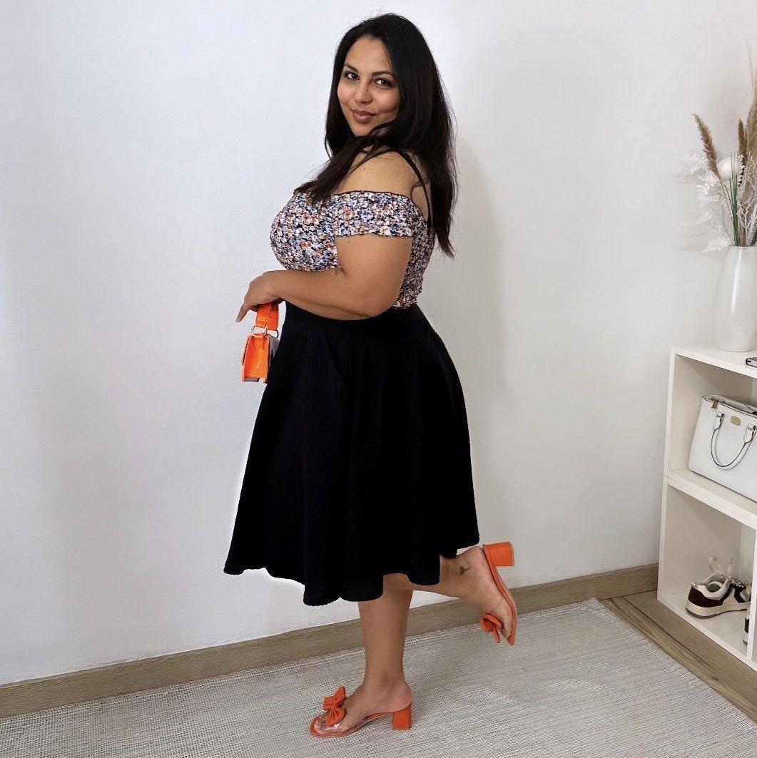 Flare Skirt - Black (V2)