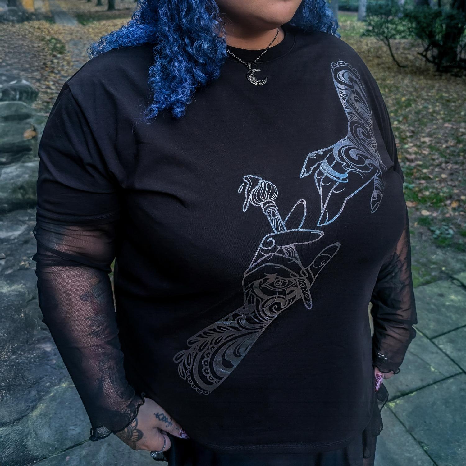 Camiseta de acotar de algodón orgánico - Feyres Bargain