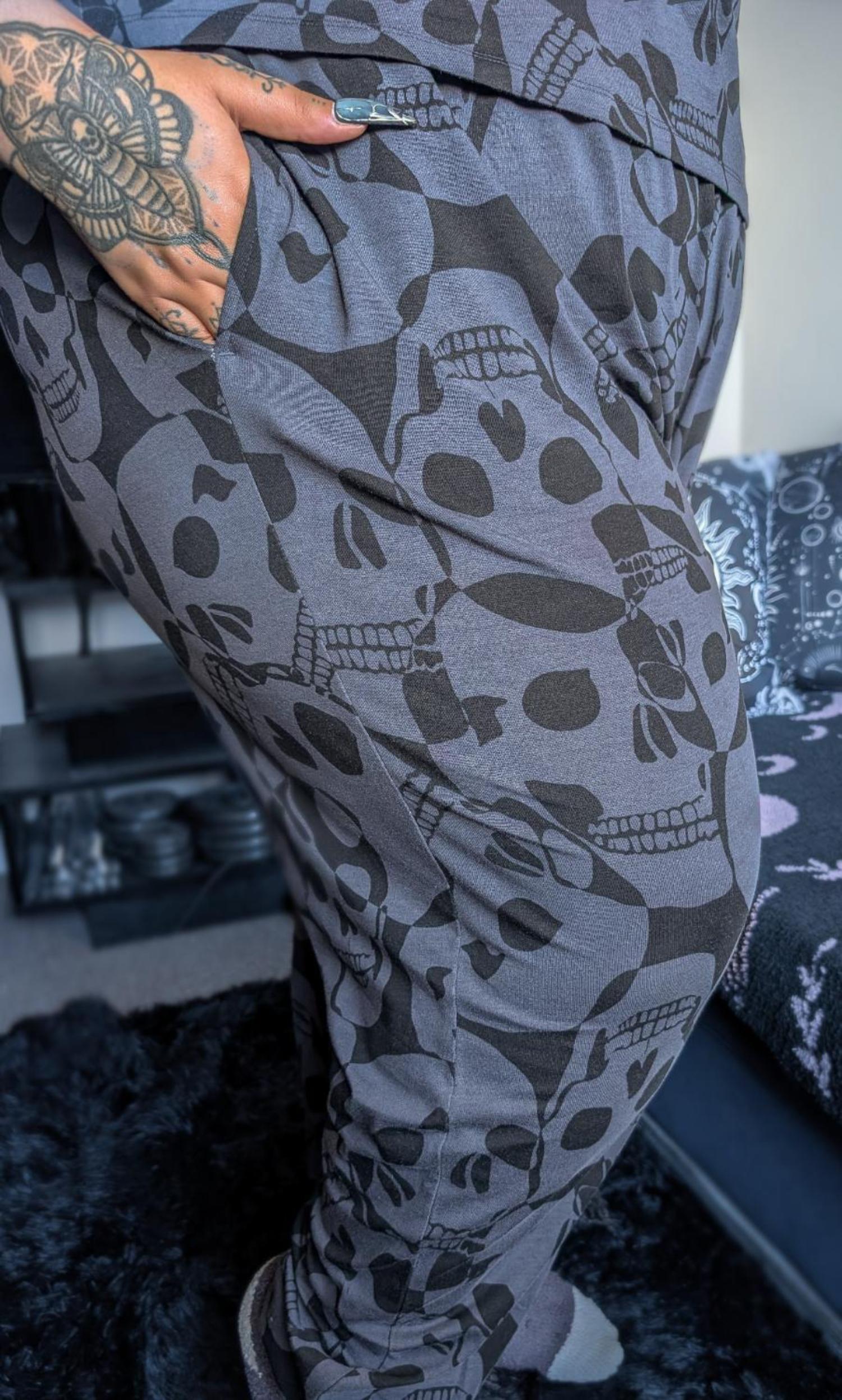 Organic Cotton PJ Bottoms - Catacomb