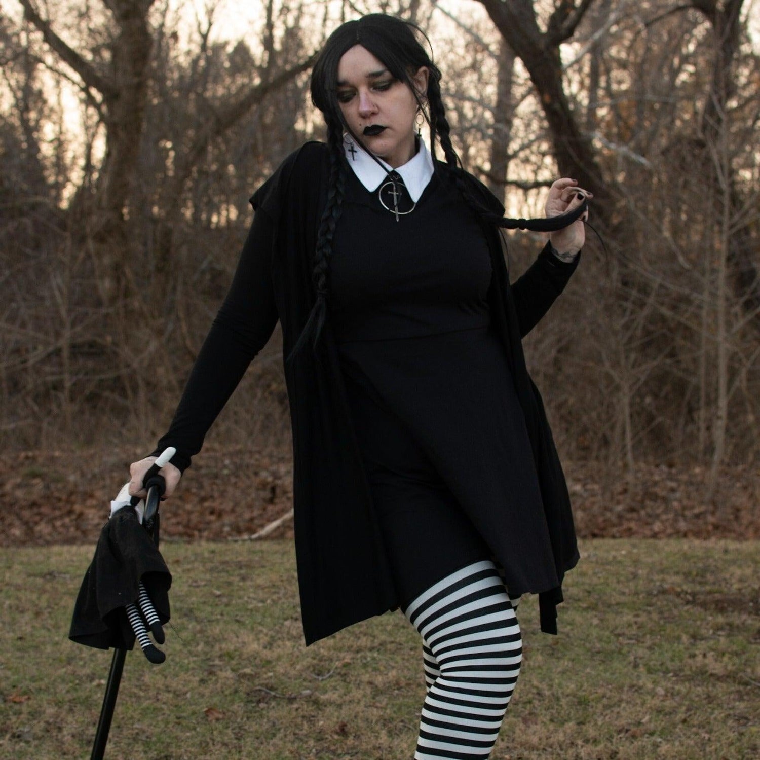 Striped Tights - Witch