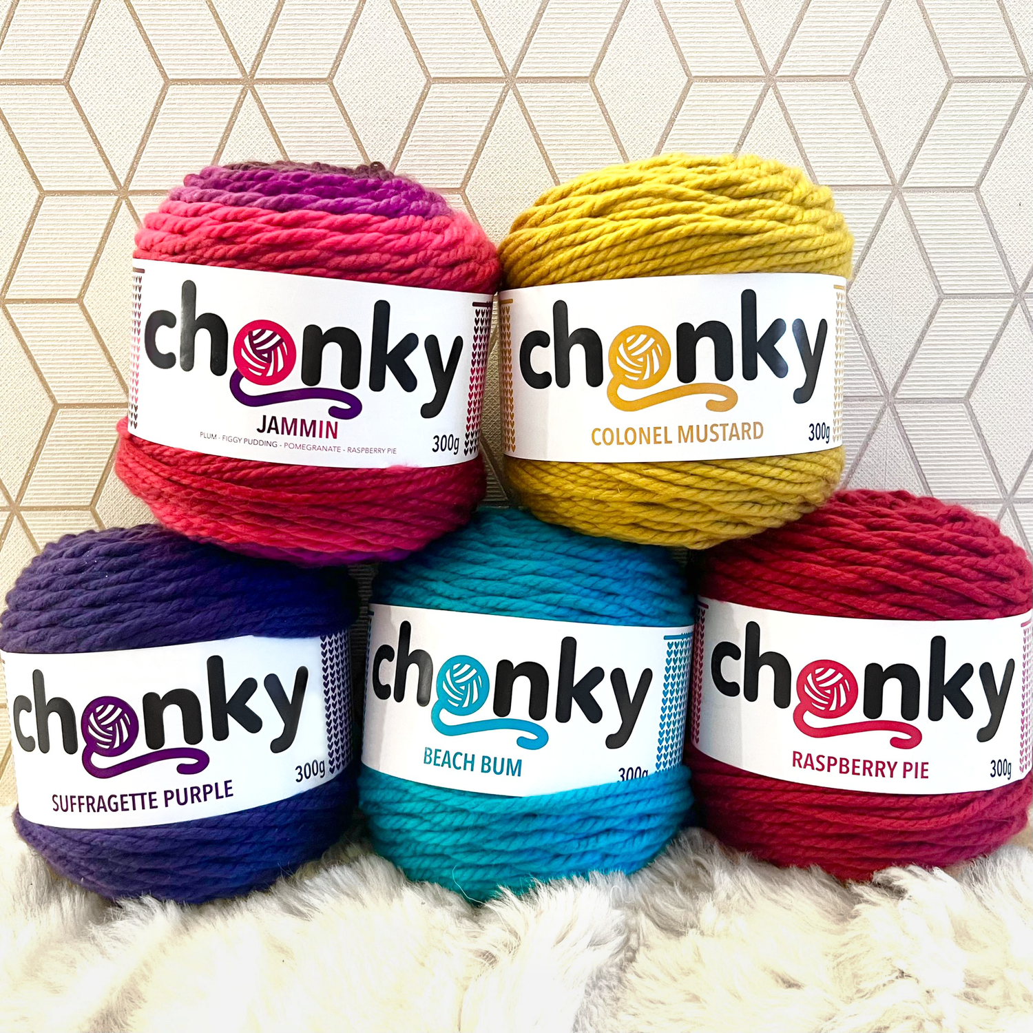 Chonky Yarn - Suffragette Purple