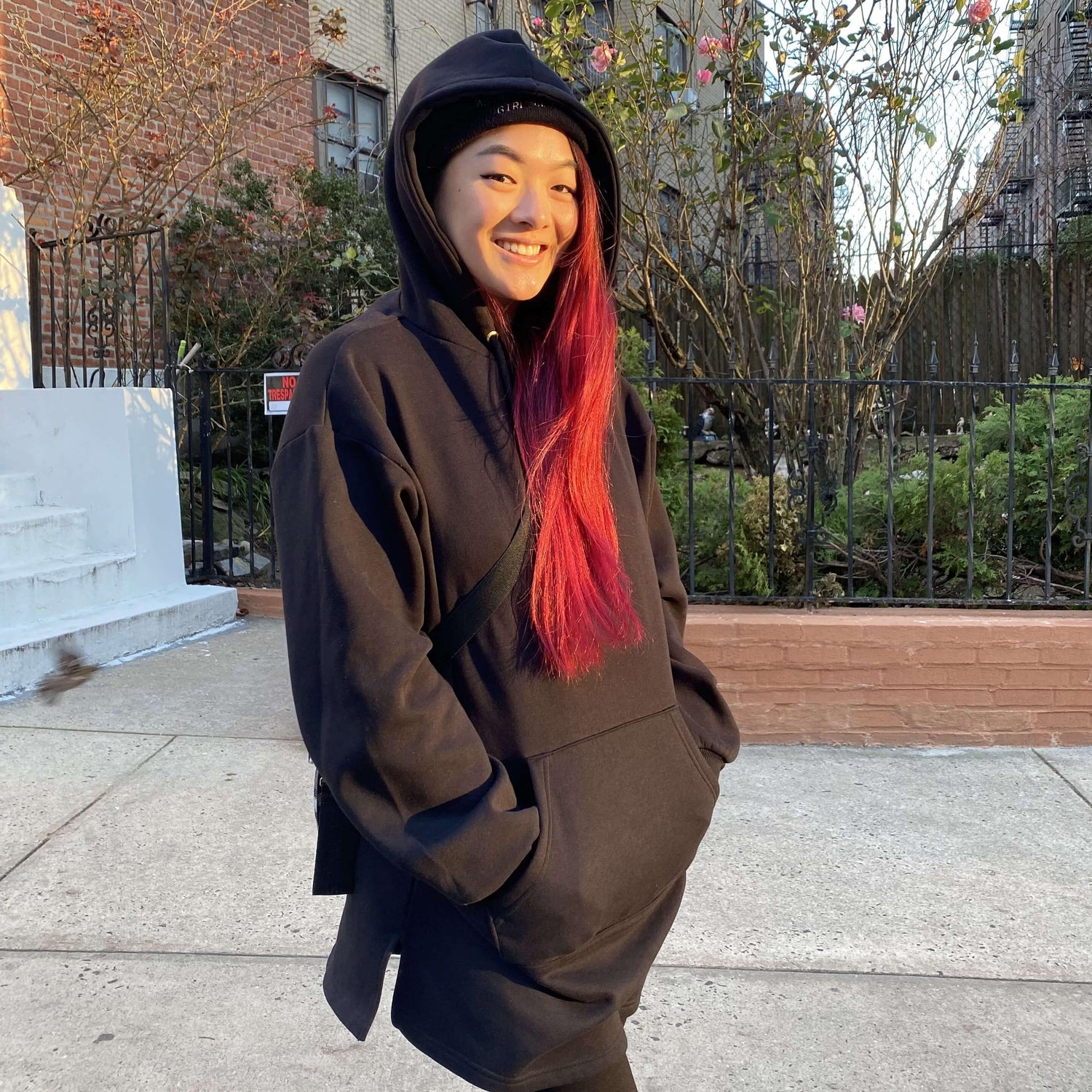 Longline Hoodie - Black - Snag