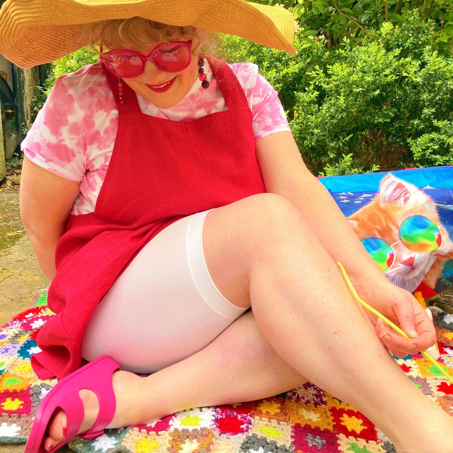 Stay Cool Chub Rub Shorts - Blanc