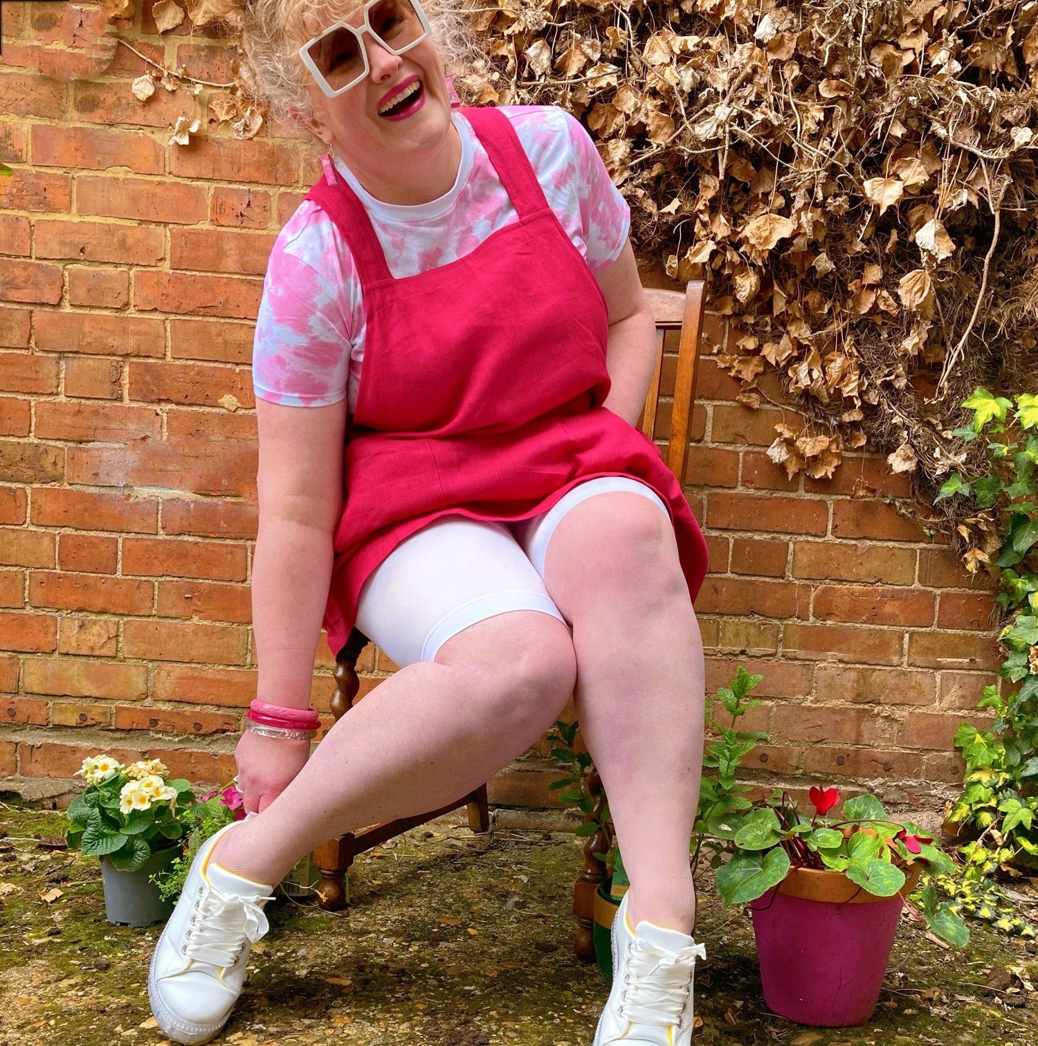 Stay Cool Chub Rub Shorts - Blanc