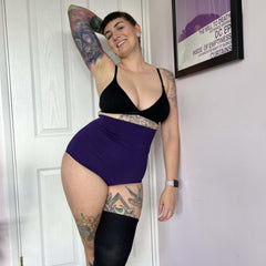 Super High Waist Knickers - Suffragette Purple - Snag