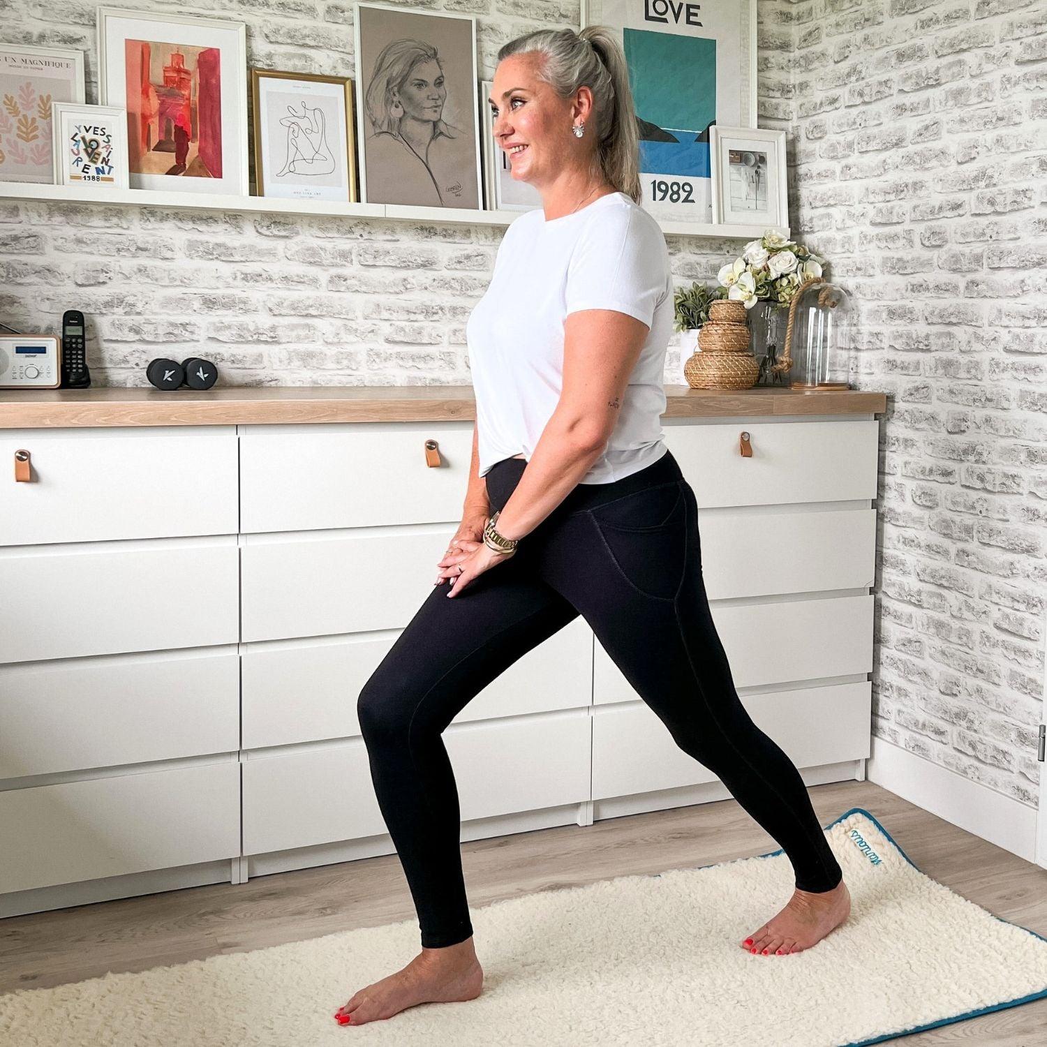Leggings longs anti-squats (V2) - 3 paires en noir