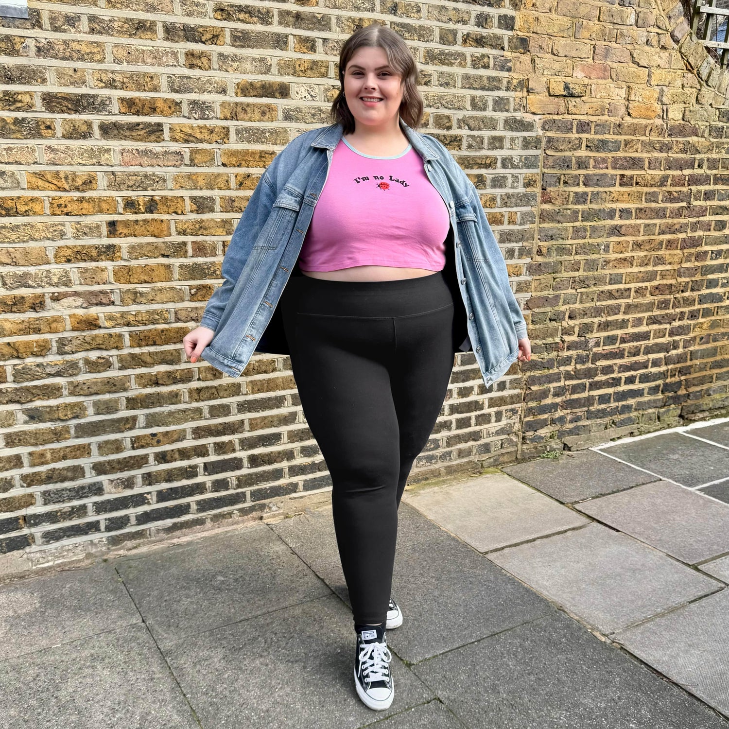 Leggings longs anti-squats (V2) - 3 paires en noir