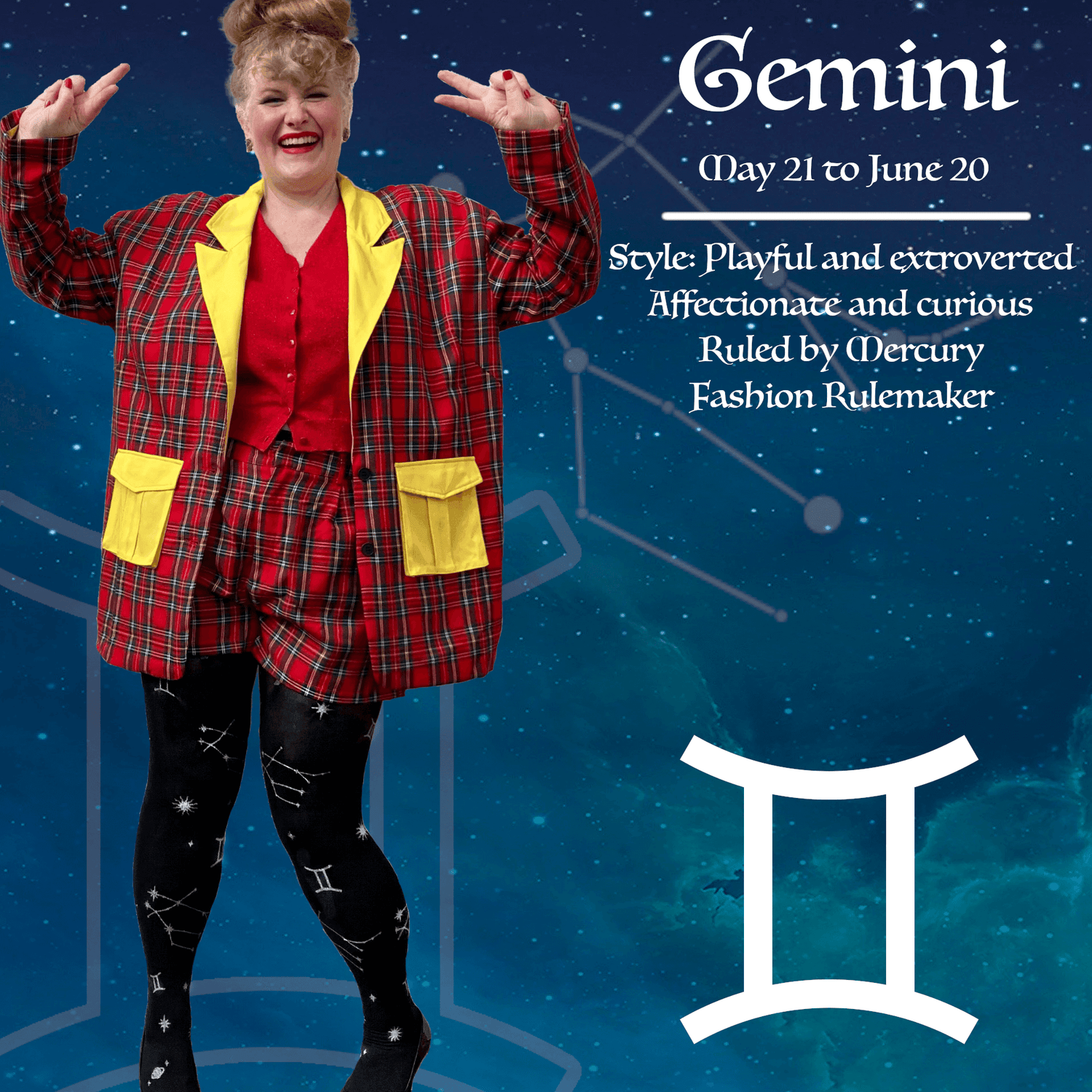 Zodiac Tights - Gemini