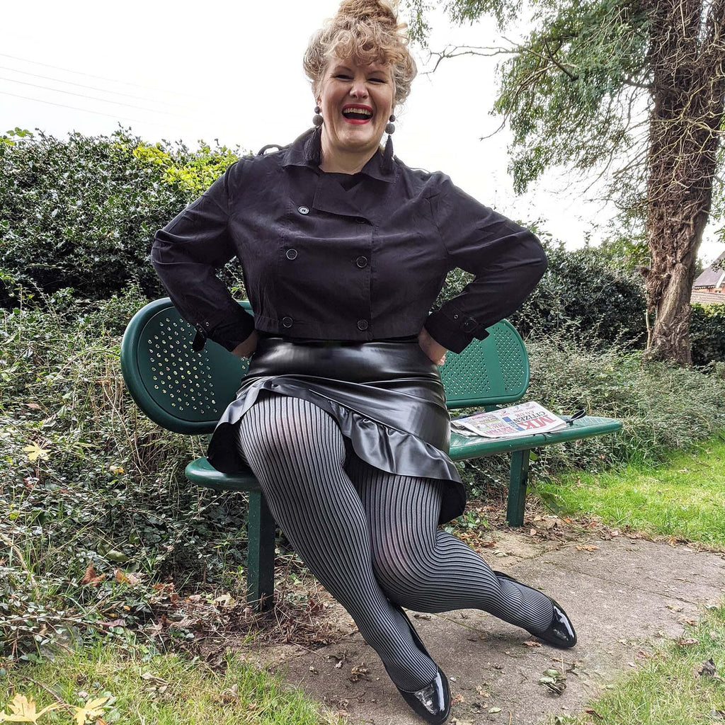 LE Tights - Ribbed Tights - Stormy
