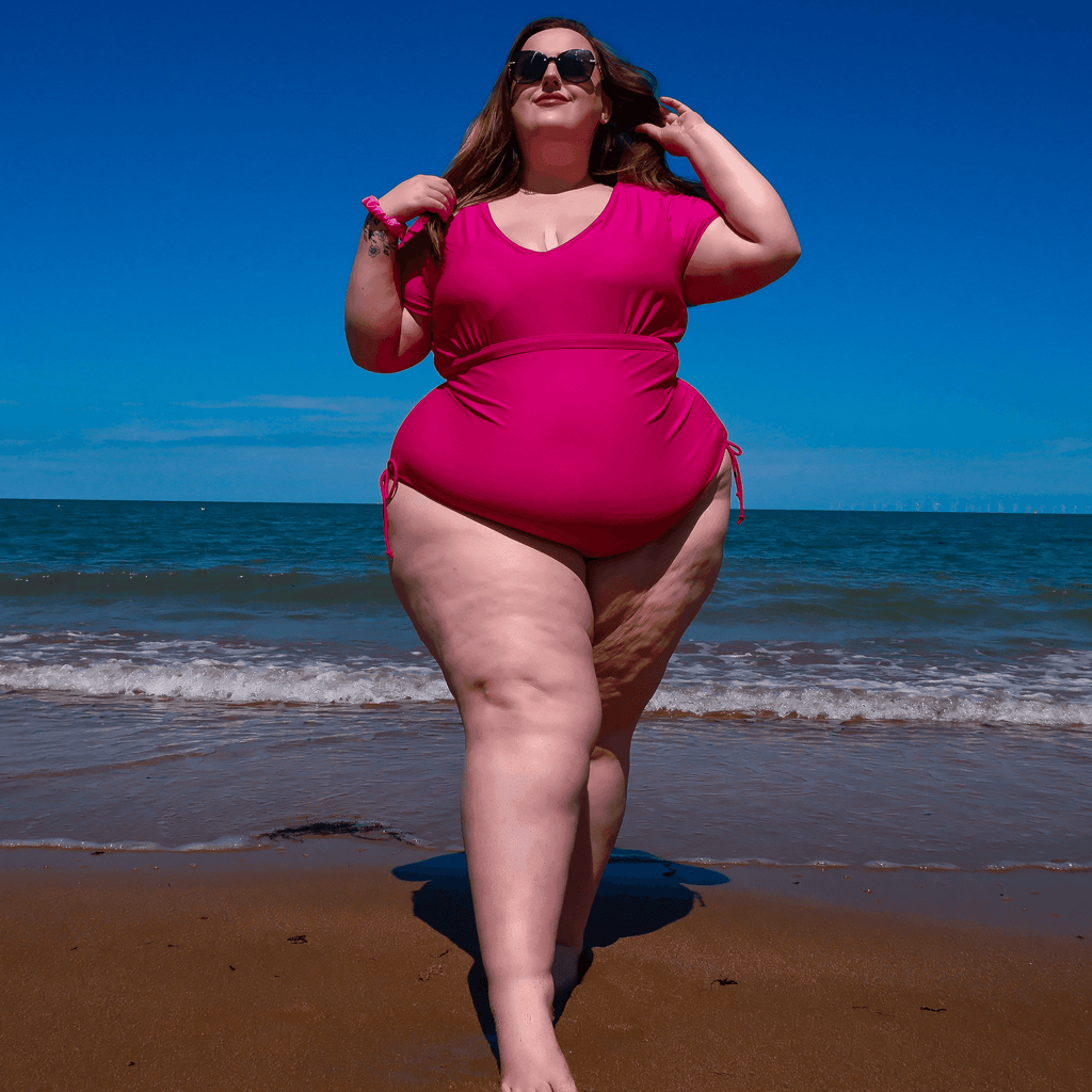 Swimsuit - Show me the money - Hot Pink - Snag