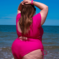 Swimsuit - Show me the money - Hot Pink - Snag