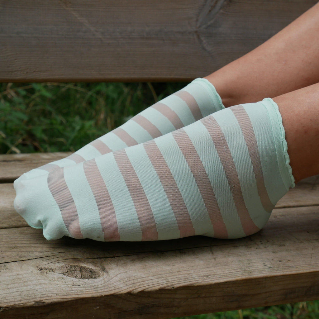 Socks - Ankle Sock Lolly - Pistachio