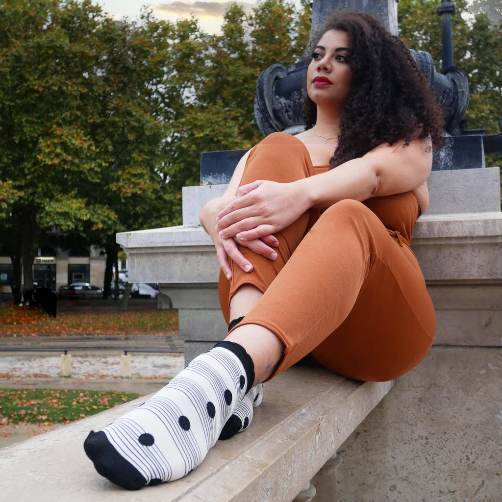 Socks - Ankle Sock Wafer - Black