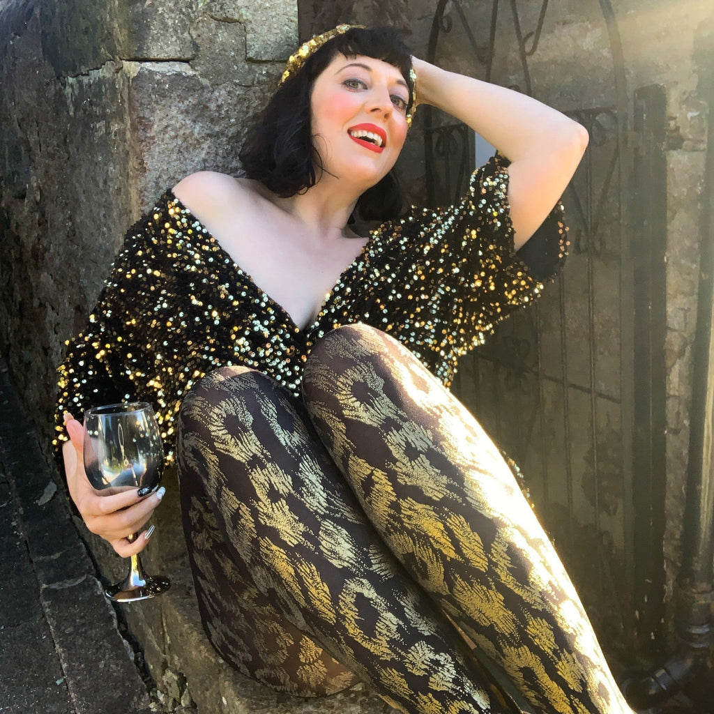 Tights - 80 Denier Tights - Party Animal