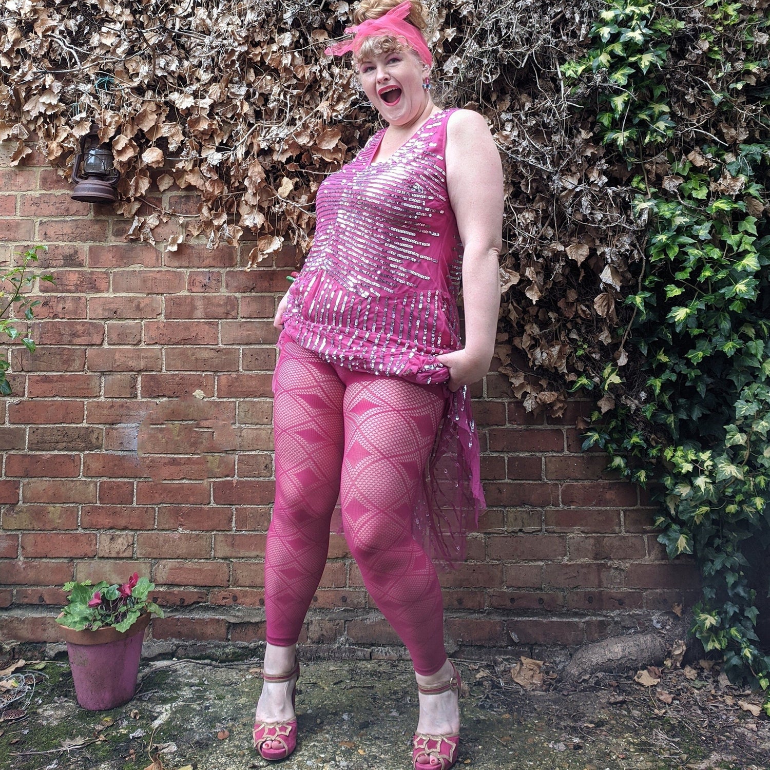 Tights - Flapper - Raspberry Pie